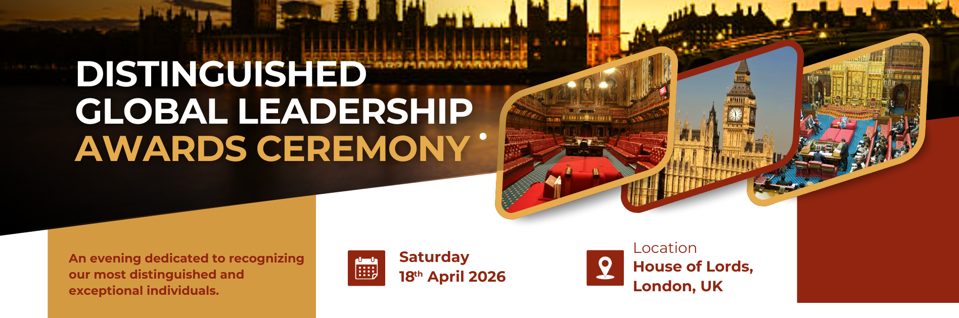 DISTINGUISHED GLOBAL LEADERSHIP AWARDS CEREMONY 2
